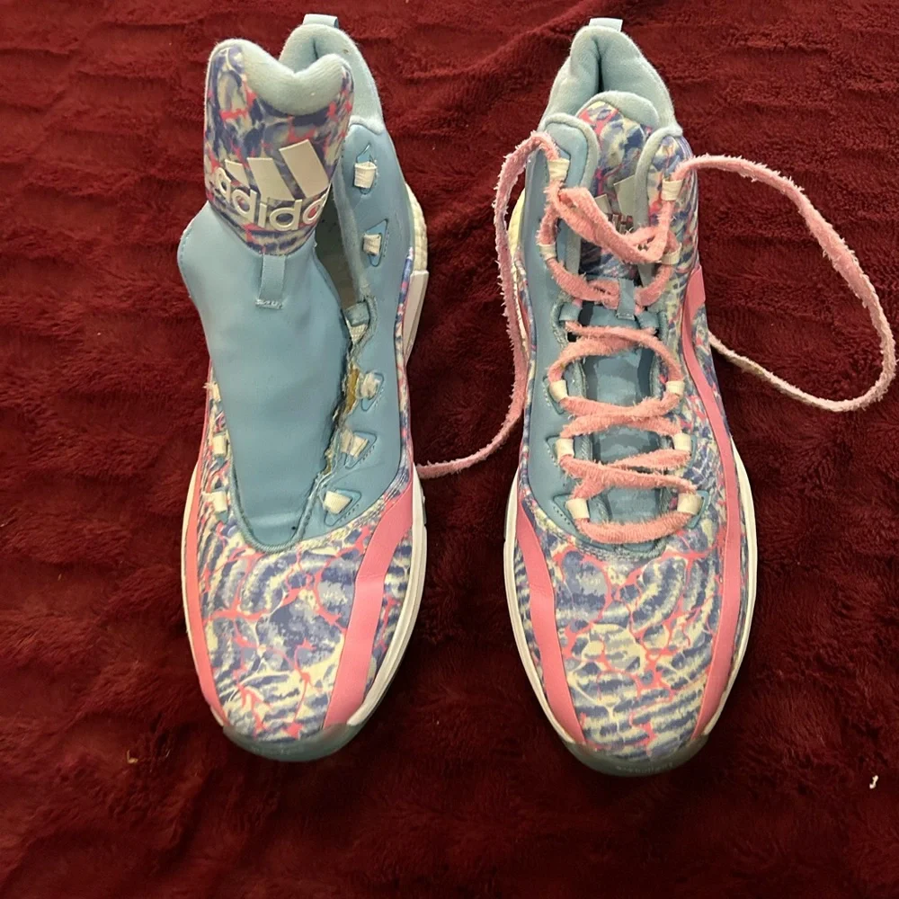 Used as is Adidas Multicolor High-Top Sneakers
